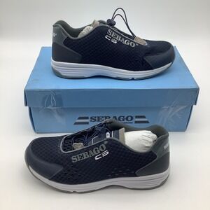 Sebago Cyphon Sea‎ Sport Womens Blue Navy Marine Shoes Comfort Size 6 New